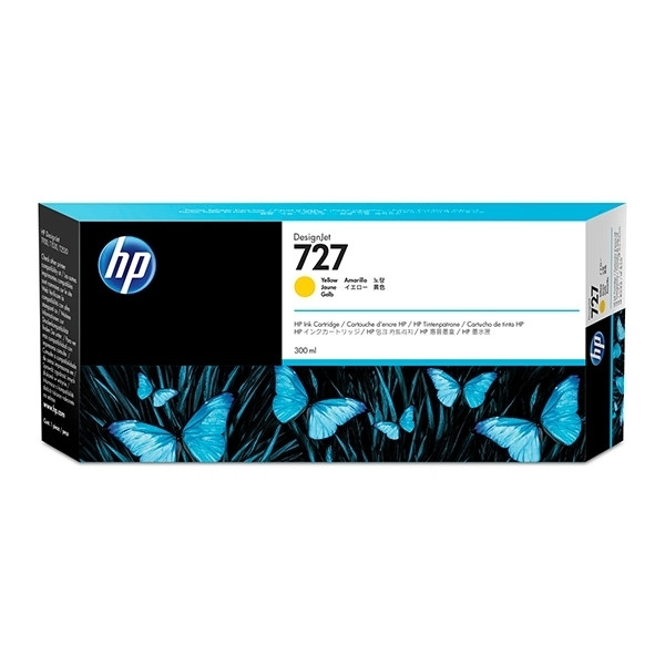 HP 727 (F9J78A) inktcartridge geel extra hoge capaciteit (origineel) F9J78A 044512 - 1