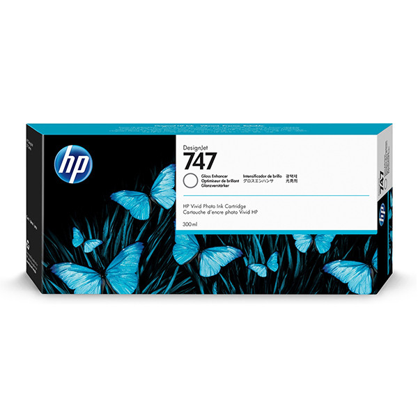 HP 747 (P2V87A) inktcartridge glansafwerking (origineel) P2V87A 055372 - 1