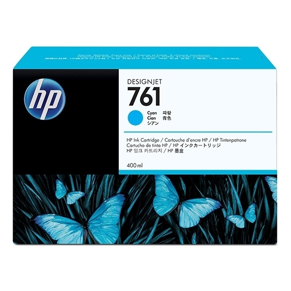 HP 761 (CM994A) inktcartridge cyaan (origineel) CM994A 044058 - 1