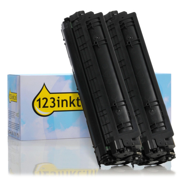 HP 78A (CE278A) toner zwart dubbelpak (123inkt huismerk)  160724 - 1