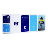 HP 83 (C4941A) UV inktcartridge cyaan (origineel) C4941A 031570