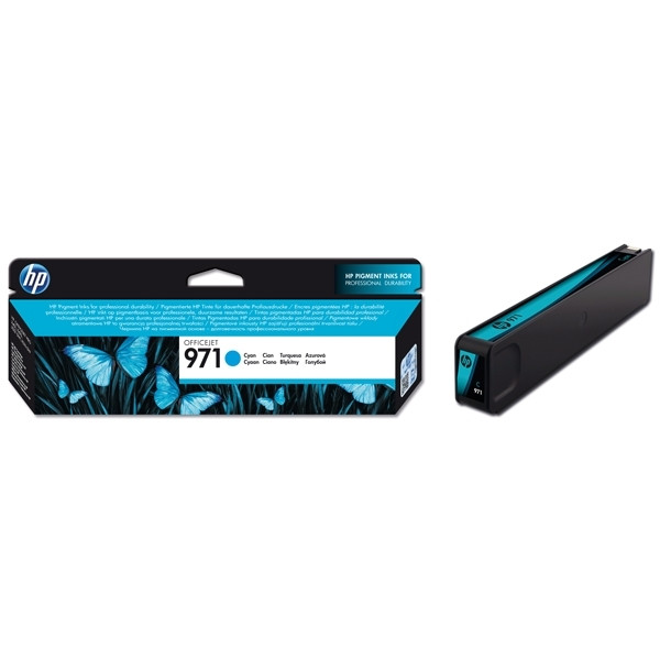 HP 971 (CN622AE) inktcartridge cyaan (origineel) CN622AE 044226 - 1