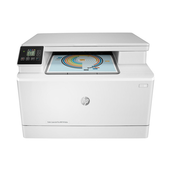 Wederzijds Moet Concessie HP Color LaserJet Pro MFP M182n all-in-one A4 laserprinter kleur (3 in 1)  HP 123inkt.nl