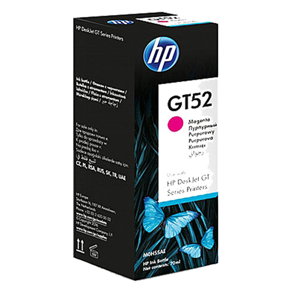 HP GT52 (M0H55AE) inkttank magenta (origineel) M0H55AE 030692 - 1