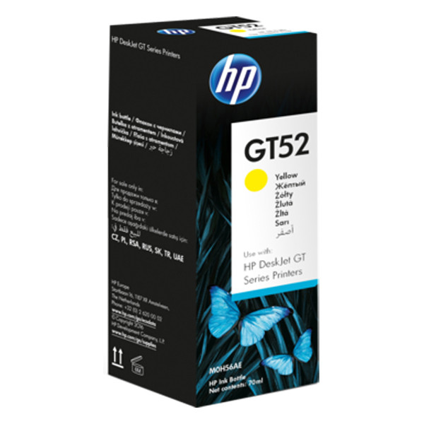 HP GT52 (M0H56AE) inkttank geel (origineel) M0H56AE 030694 - 1