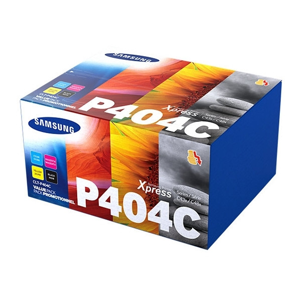 HP SU365A (CLT-P404C) multipack zwart + 3 kleuren (origineel) SU365A 092864 - 1