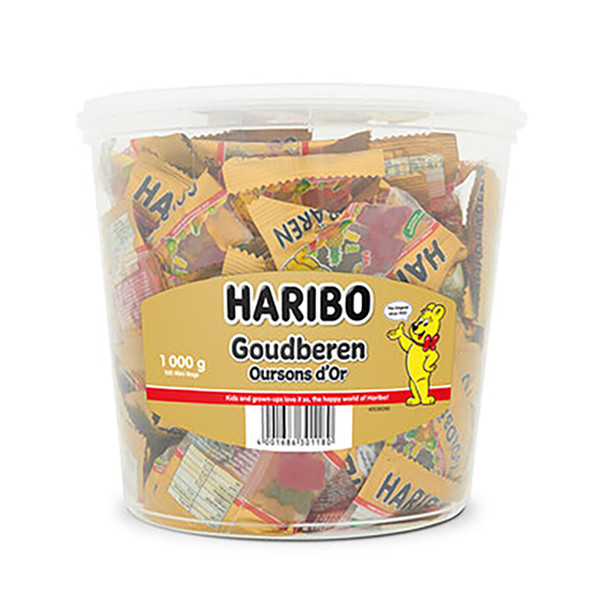 Haribo Goudberen silo (100 zakjes) 169323 423872 - 1