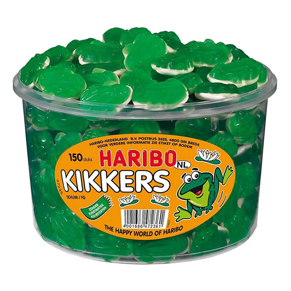 Haribo Kikkers silo (150 stuks) 113948 423835 - 1