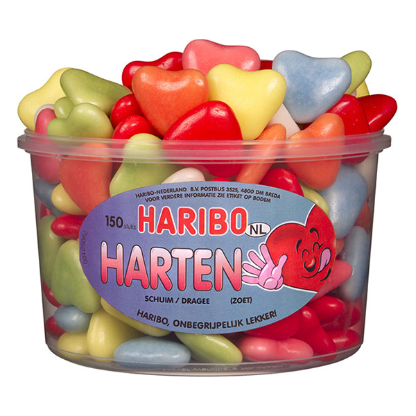 Haribo Schuim Harten silo (150 stuks) 167088 423836 - 1