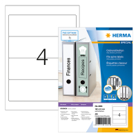 Herma 4284 Ordneretiketten A4 192 x 61 mm premium wit (400 etiketten) 4284 230472