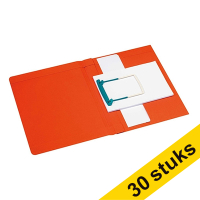 Jalema Aanbieding: 3x Jalema Secolor clipexmap plus A4 rood (10 stuks)  234819