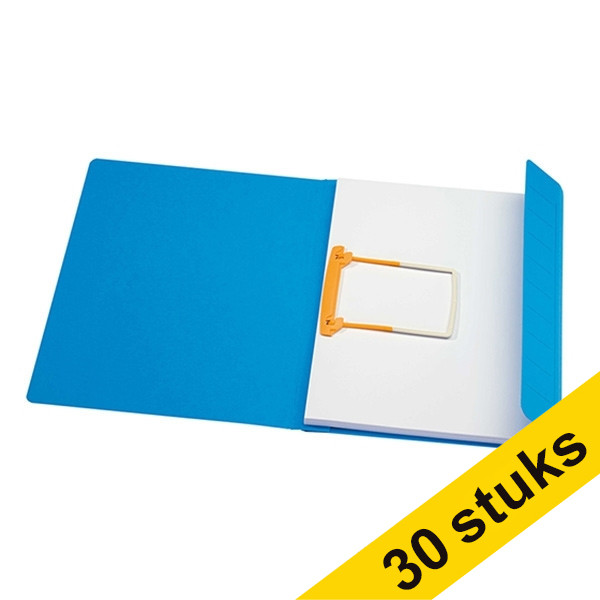 Jalema Aanbieding: 3x Jalema Secolor clipmap Folio blauw (10 stuks)  234618 - 1