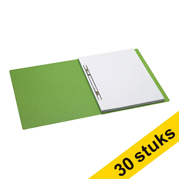 Jalema Aanbieding: 3x Jalema Secolor map met schuifdeklijst groen A4 (10 stuks)  234832 - 1