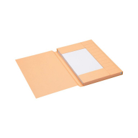 Jalema Secolor kartonnen 3-klepsmap chamois folio (25 stuks) 3182504 234705