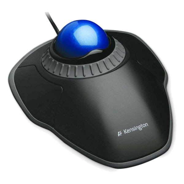 Kensington Orbit Trackball met scroll ring muis met kabel zwart K72337EU 230083 - 1