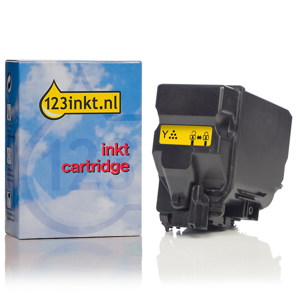 Konica Minolta TNP-49Y (A95W250) toner geel (123inkt huismerk) A95W250C 032647 - 1