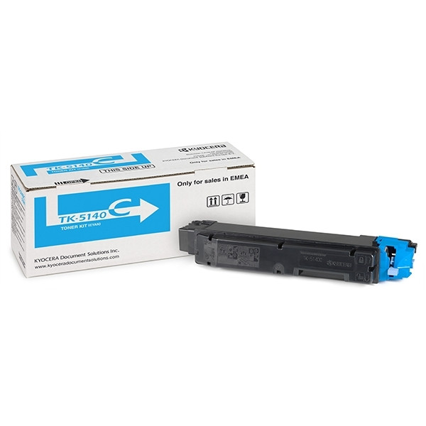 Kyocera TK-5140C toner cyaan (origineel) 1T02NRCNL0 903542 - 1