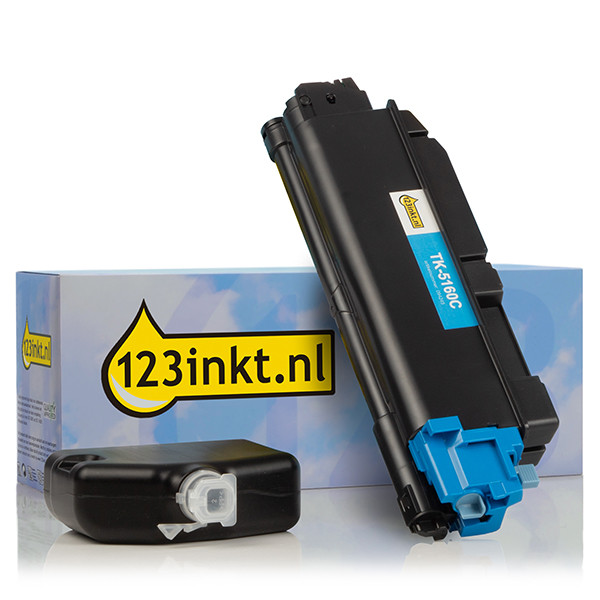 Kyocera TK-5160C toner cyaan (123inkt huismerk) 1T02NTCNL0C 094245 - 1