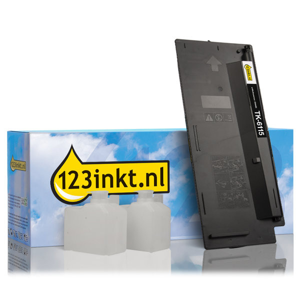 Kyocera TK-6115 toner zwart (123inkt huismerk) 1T02P10NL0C 094453 - 1