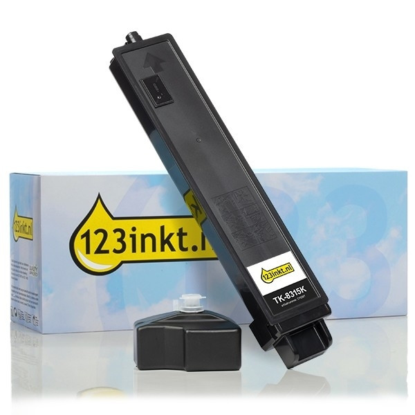 Kyocera TK-8315K toner zwart (123inkt huismerk) 1T02MV0NL0C 079397 - 1