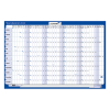 Legamaster jaarplanner 2025 horizontaal 60 x 90 cm