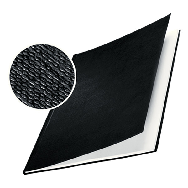 Leitz Impressbind bindomslag 24,5 mm zwart (10 stuks) 73960095 227638 - 1
