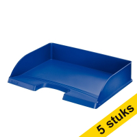 Leitz Plus brievenbak landscape blauw (5 stuks) 52180035 226127