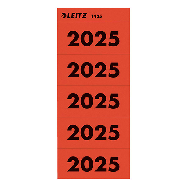 Leitz zelfklevende jaartal etiketten 2025 (100 stuks) 14250025 227661 - 1