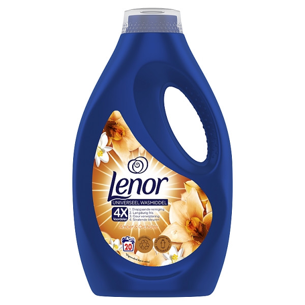 Lenor Gouden Orchidee vloeibare wasmiddel 900 ml (20 wasbeurten)  SLE00474 - 1