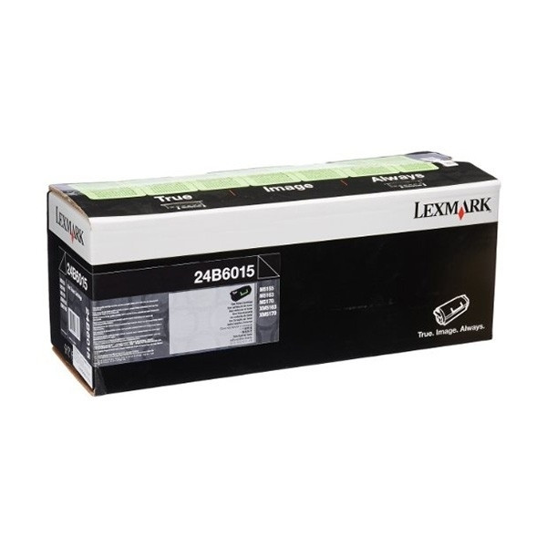 Lexmark 24B6015 toner zwart (origineel) 24B6015 901115 - 1