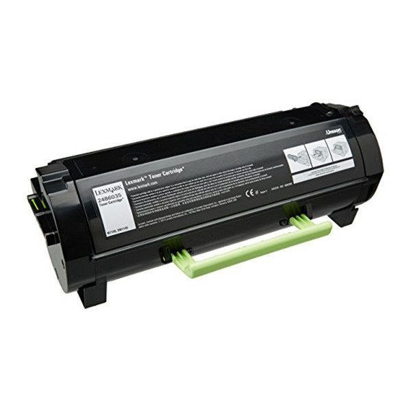 Lexmark 24B6035 toner zwart (origineel) 24B6035 037538 - 1