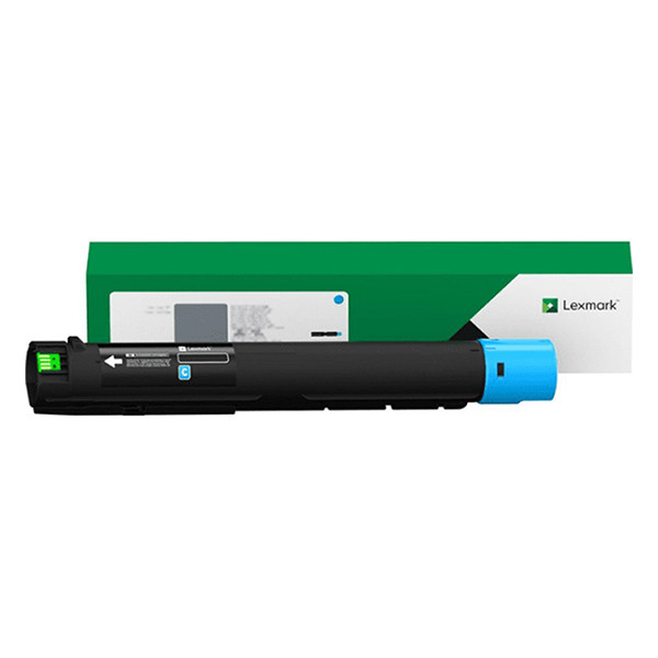 Lexmark 24B7519 toner cyaan (origineel) 24B7519 038224 - 1