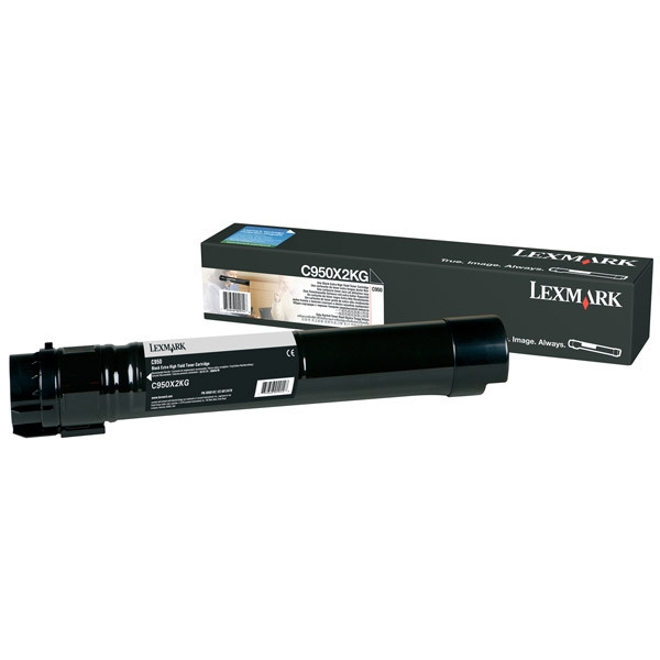 Lexmark C950X2KG toner zwart (origineel) C950X2KG 037182 - 1