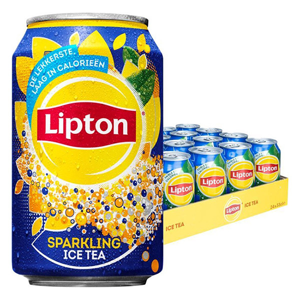 Lipton Ice Tea Sparkling blikjes 33 cl (24 stuks) 70068 423768 - 1