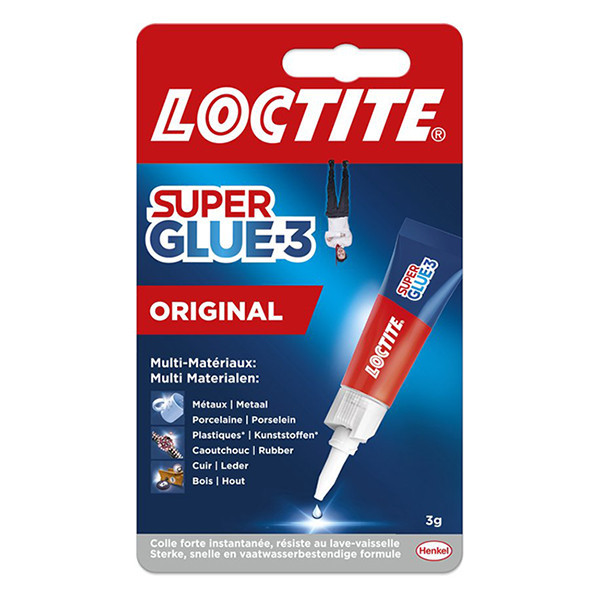 Loctite Original secondelijm (3 gram) 2642427 236923 - 1