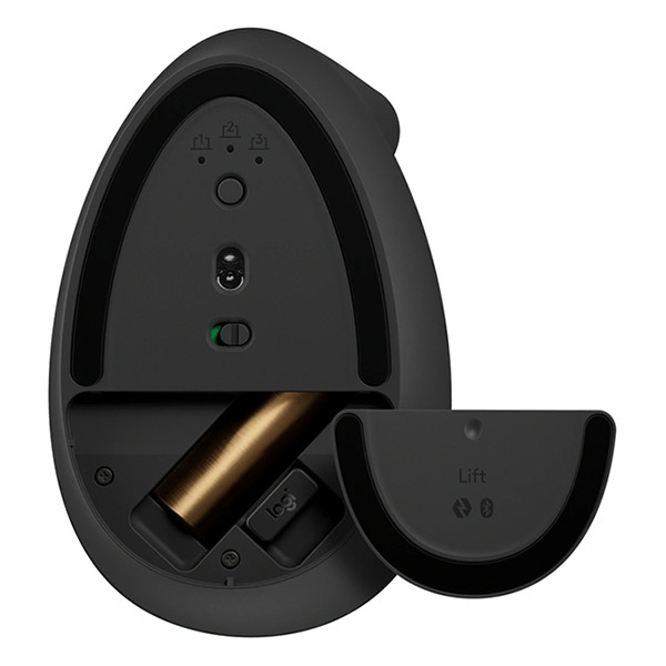 Logitech Lift verticale ergonomische muis draadloos (6 knoppen) 910-006473 828204 - 3