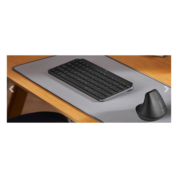 Logitech Lift verticale ergonomische muis draadloos (6 knoppen) 910-006473 828204 - 4