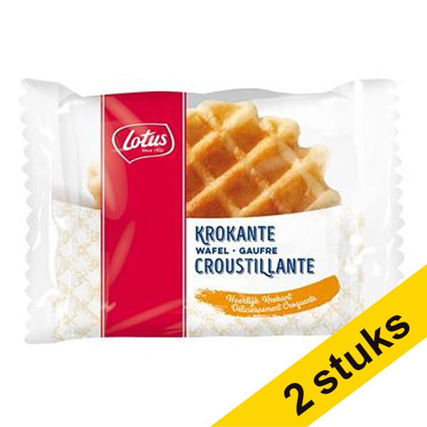 Lotus Aanbieding: 2x Lotus krokante wafeltjes (120 stuks)  404387 - 1