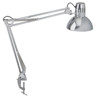 Maul MAULstudy bureaulamp met klem chroom 8230796 402365