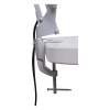 Maul MAULstudy bureaulamp met klem zilver 8230595 402293 - 3