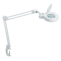 Maul MAULviso led-loeplamp met tafelklem wit 8263402 402161