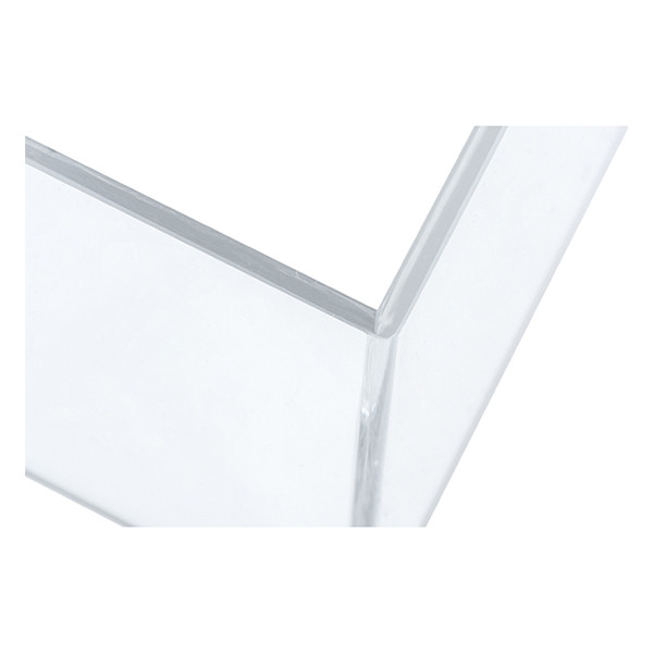 Maul acryl boekensteunen transparant 12 x 12 x 17,5 cm (2 stuks) 3513705 402197 - 3