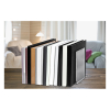 Maul acryl boekensteunen transparant 12 x 12 x 17,5 cm (2 stuks) 3513705 402197 - 5