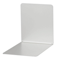 Maul metalen boekensteunen zilver magneethoudend 14 x 14 x 12 cm (2 stuks) 3506595 402282