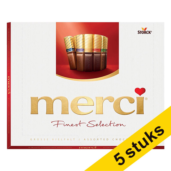 Merci Aanbieding: 5x Merci Assorti 250 gram  404401 - 1