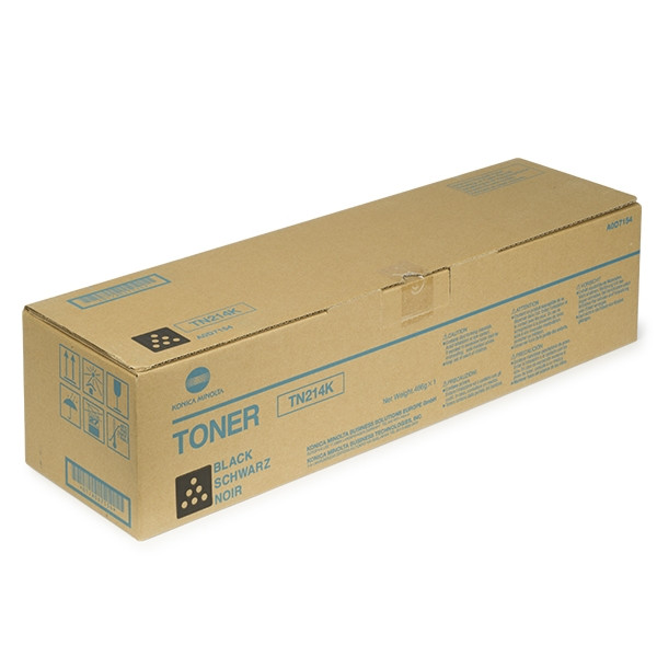 Minolta Konica Minolta TN-214K toner zwart (origineel) A0D7154 072238 - 1