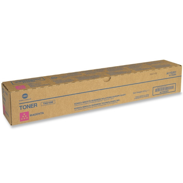 Minolta Konica Minolta TN-216M (A11G351) toner magenta (origineel) A11G351 902385 - 1