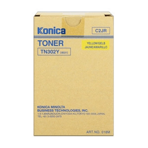 Minolta Konica Minolta TN-302Y (018M) toner geel (origineel) 018M 072546 - 1