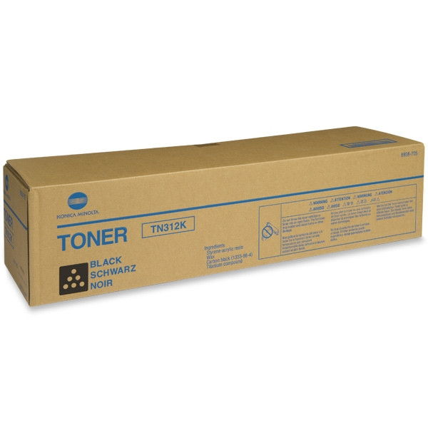 Minolta Konica Minolta TN-312K toner zwart (origineel) 8938705 072220 - 1