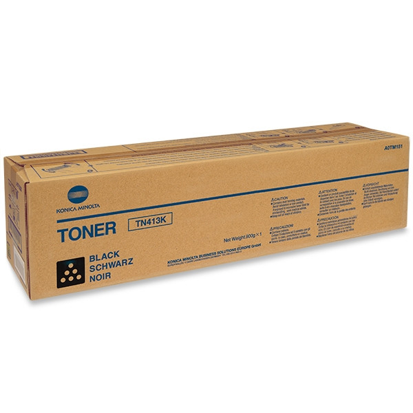 Minolta Konica Minolta TN-413K (A0TM151) toner zwart (origineel) A0TM151 072324 - 1